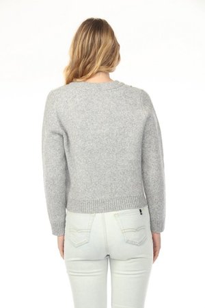 GREY/BLUE ARGYLE SWTR