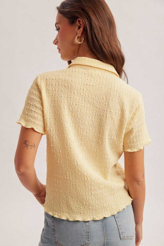 BUTTER TXTRD SHIRT