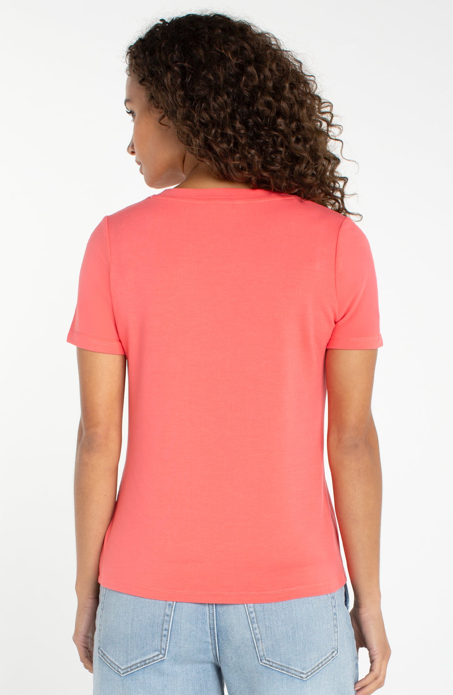 CORAL VNK TEE