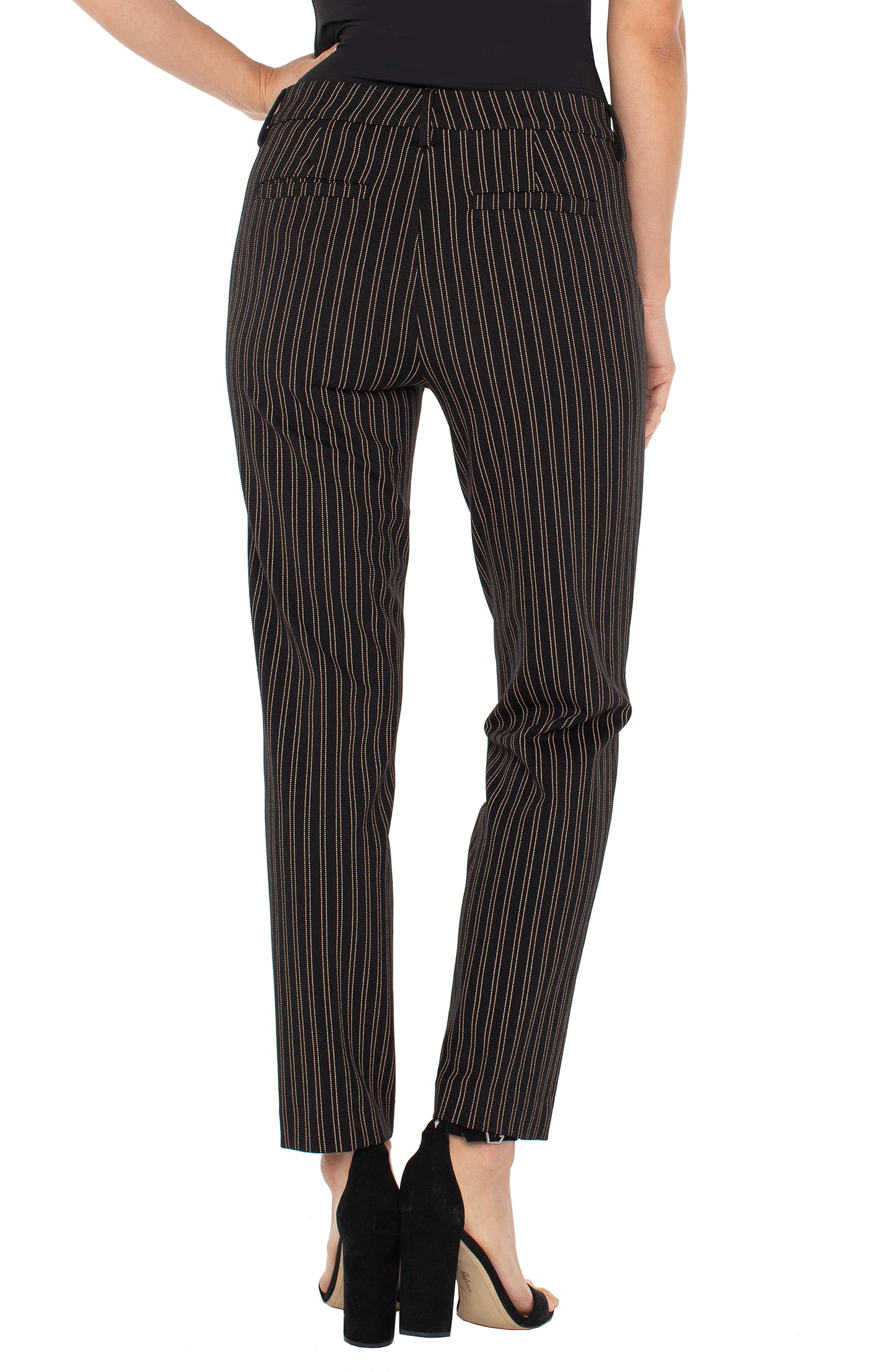 BLK/GOLD KELSEY TROUSER