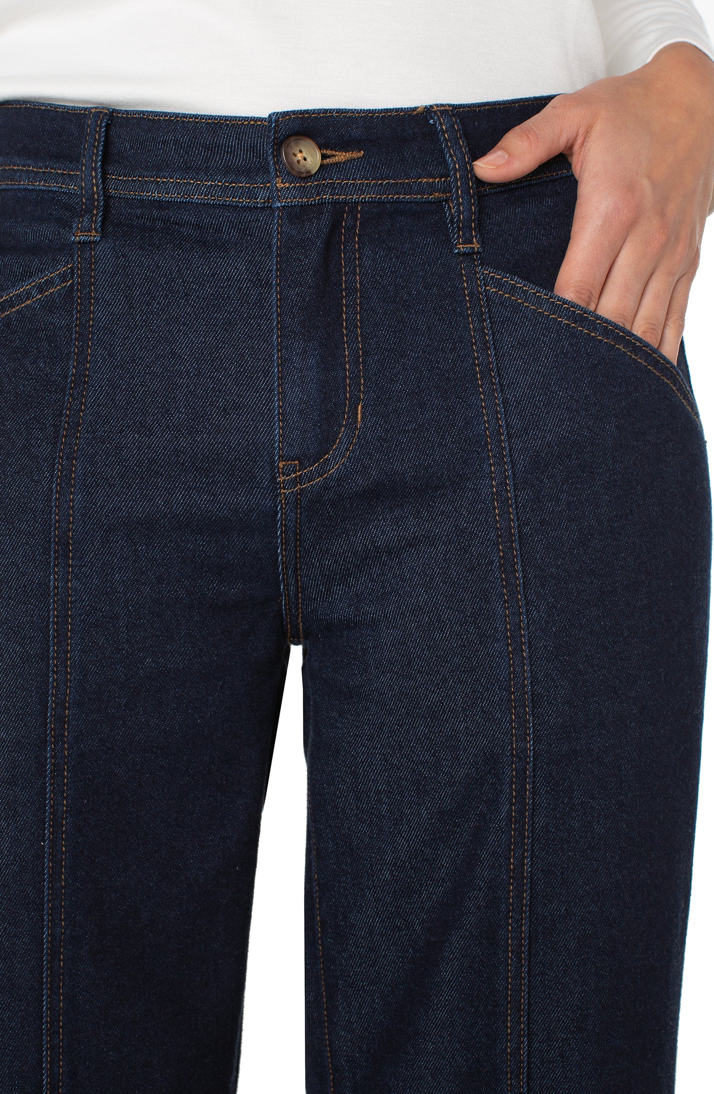 DENIM WIDE TROUSER 32"