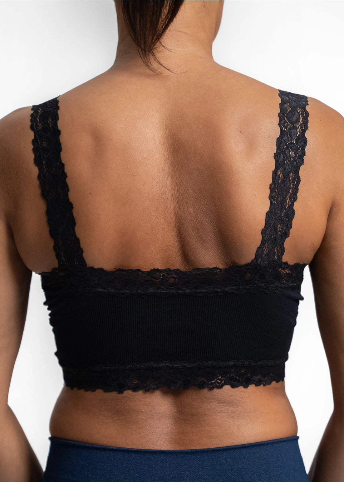 CROP LACE BRALETTE