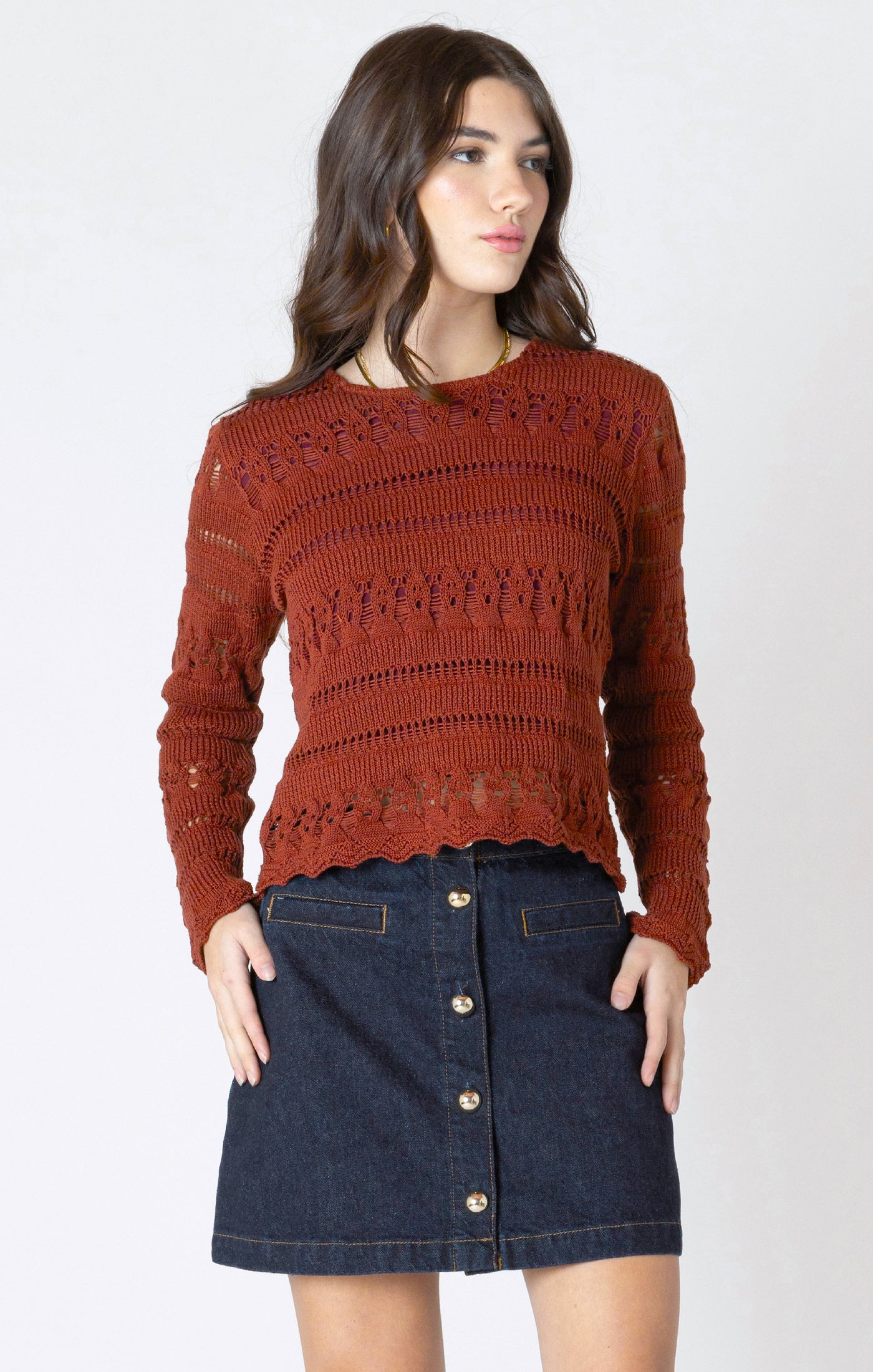 RUST SCALLOP SWTR