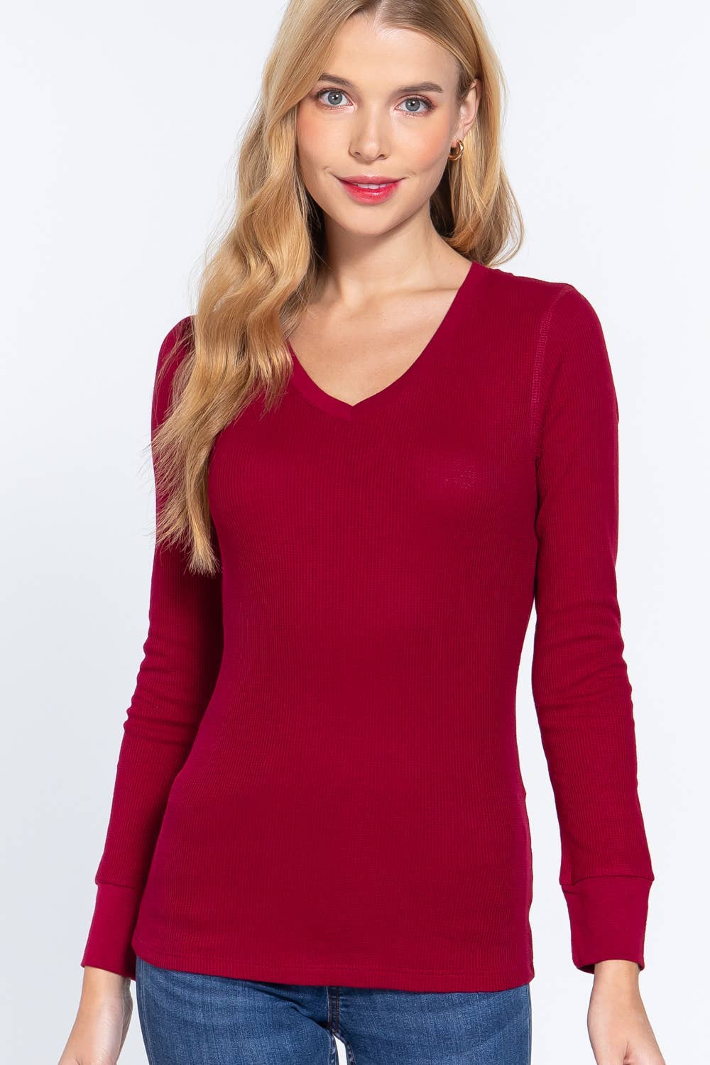 THERMAL VNECK TOP