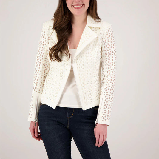 COCONUT LAZER CUT JKT