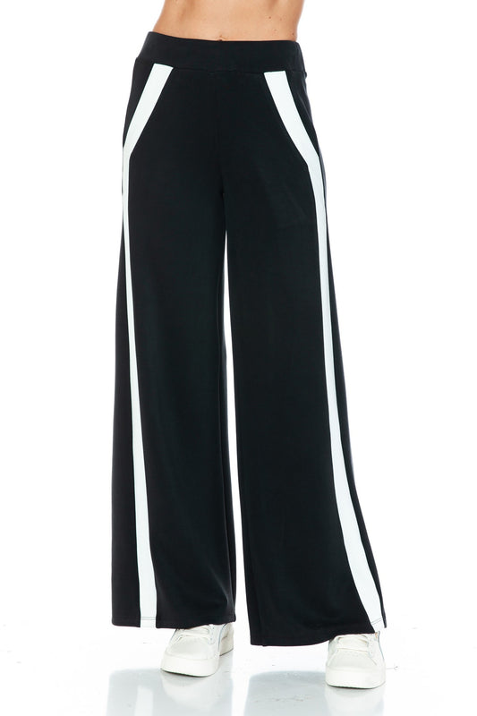 BLK CLR BLOK PANT