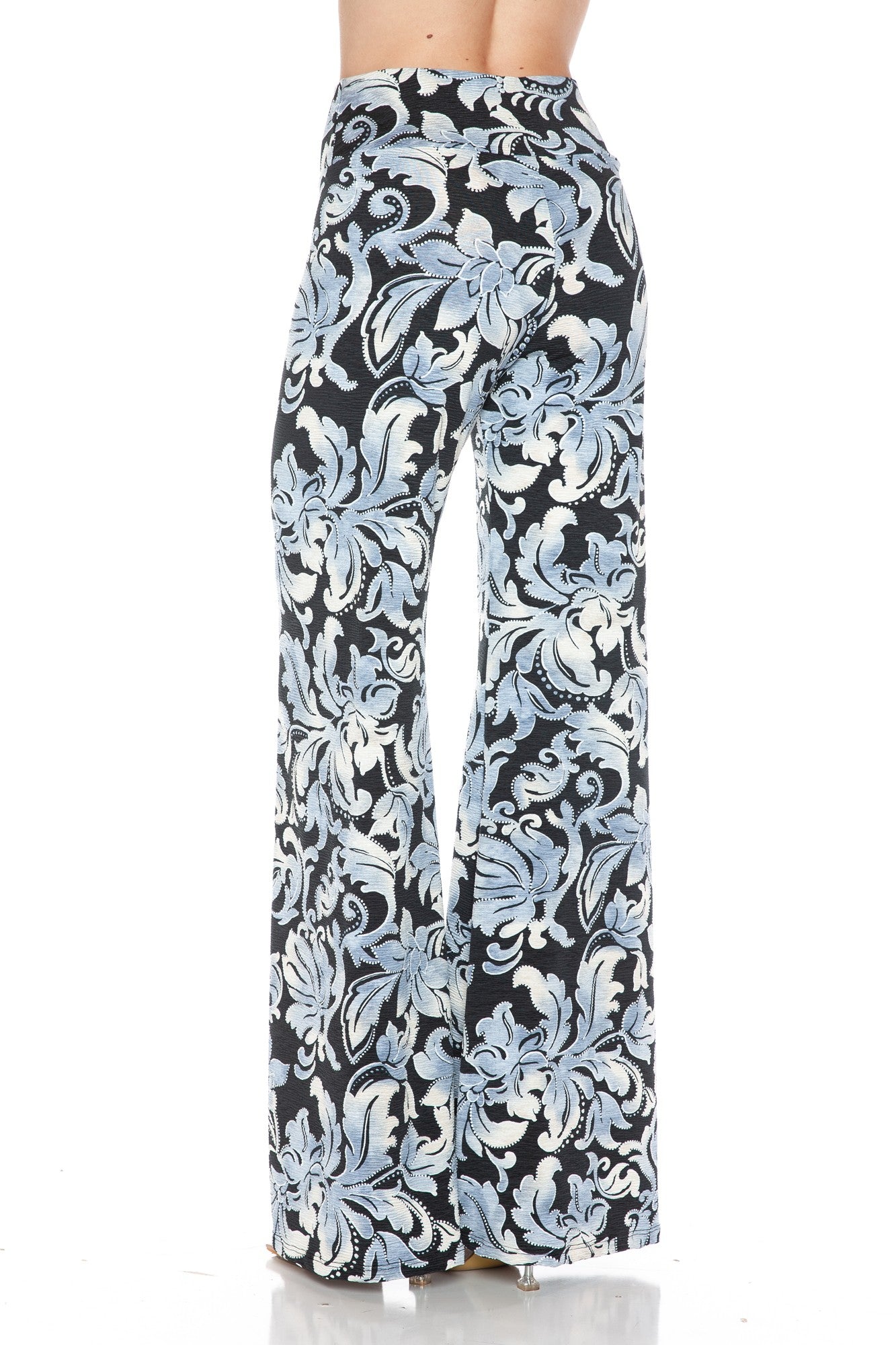 BLACK/BLUE PALAZZO