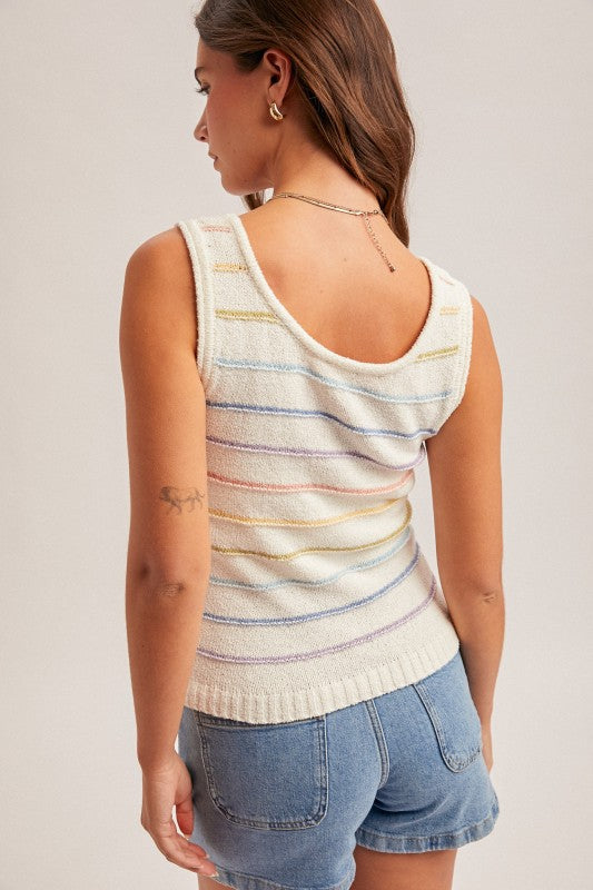 MULTI STRIPE SWTR TANK