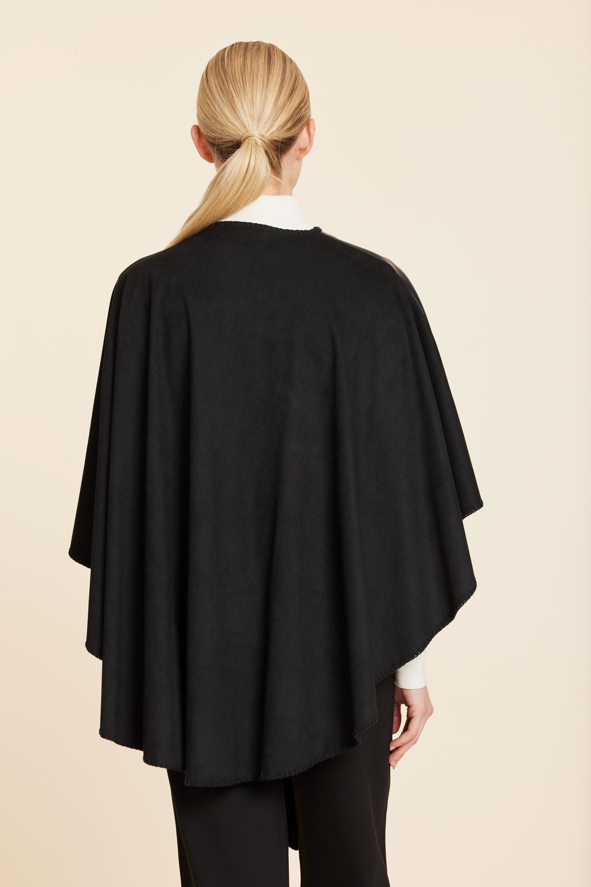 FAUX SUEDE/LTHR WRAP