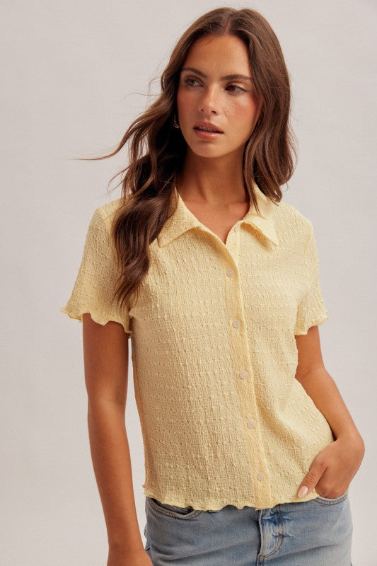 BUTTER TXTRD SHIRT