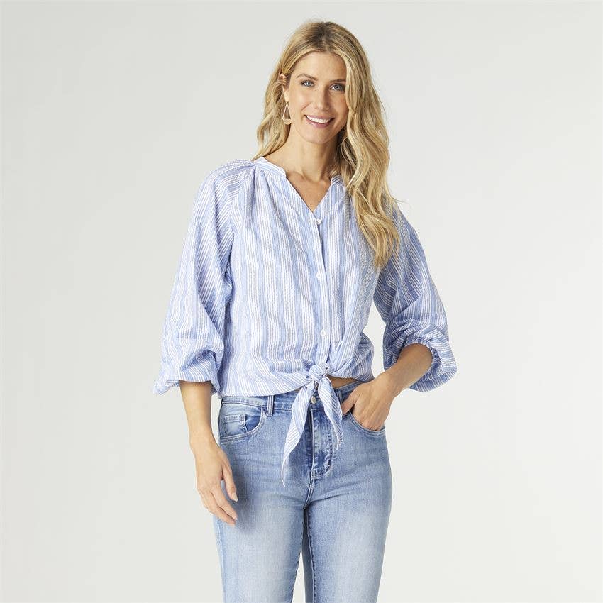 SEERSUCKER BLOUSE