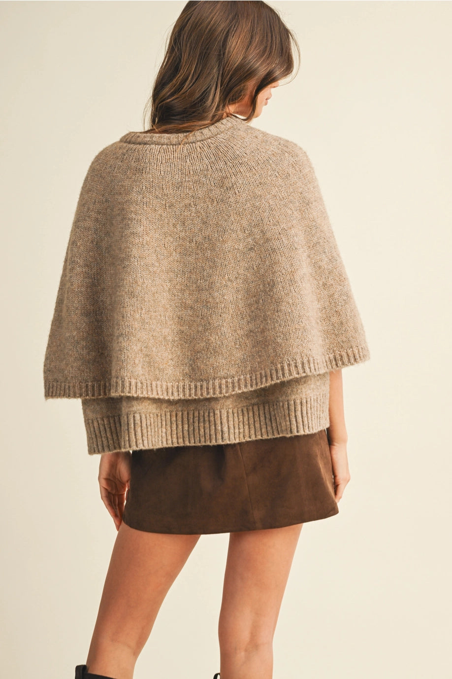 CAPE CARDIGAN