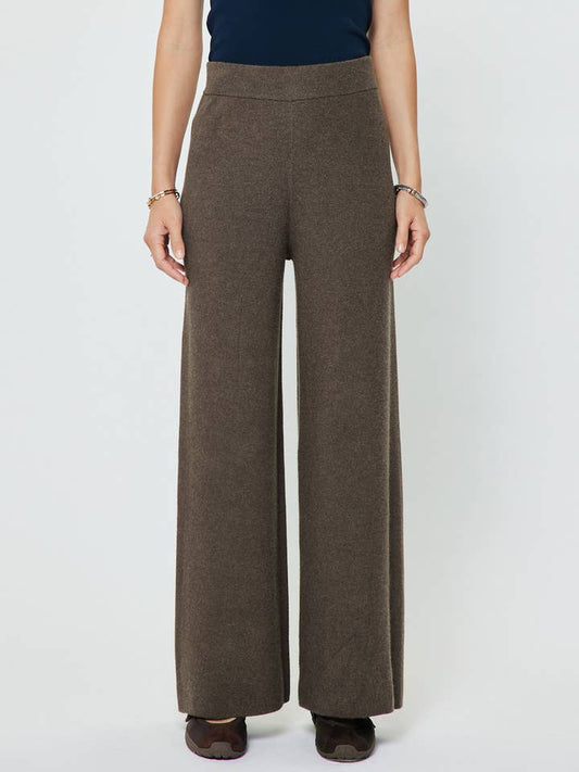 BRWN KNIT PANTS