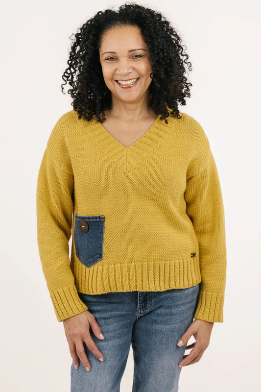 MUSTARD VNK W DENM PKT