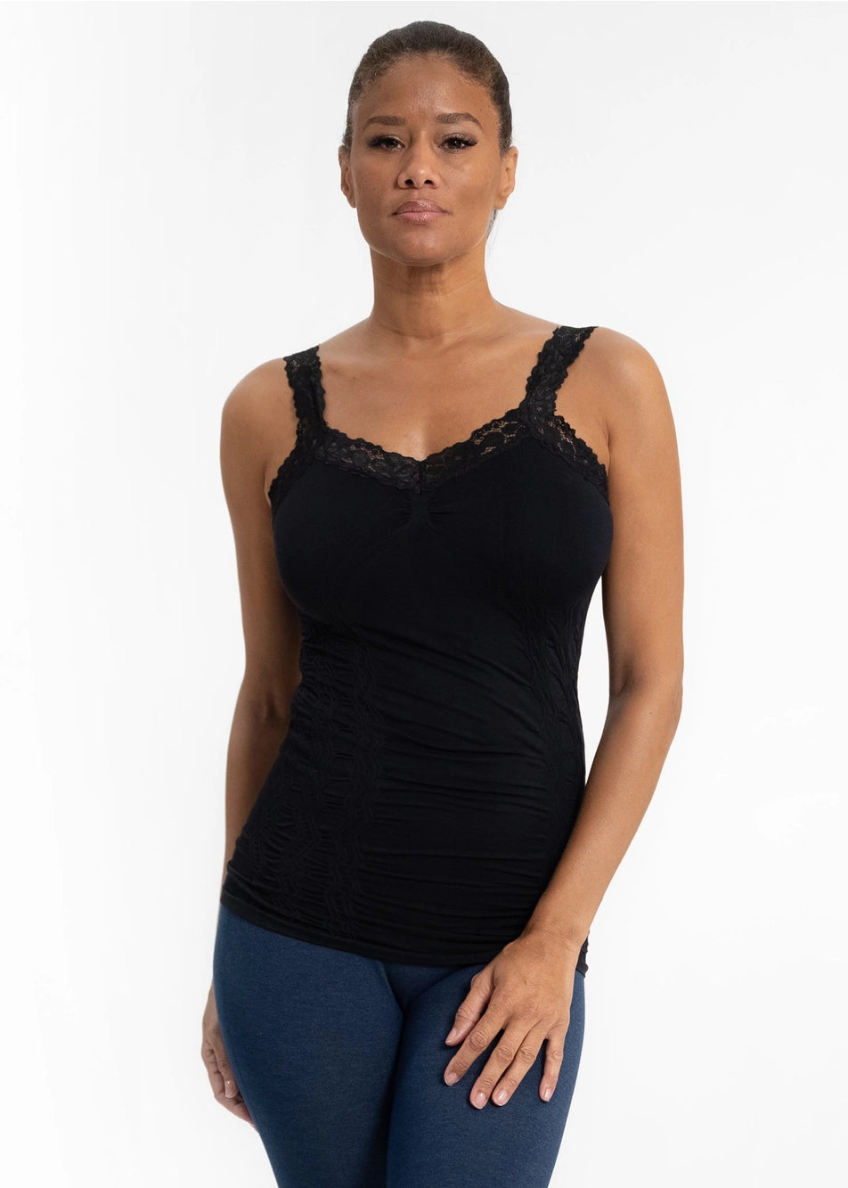 LACE CORSET CAMI