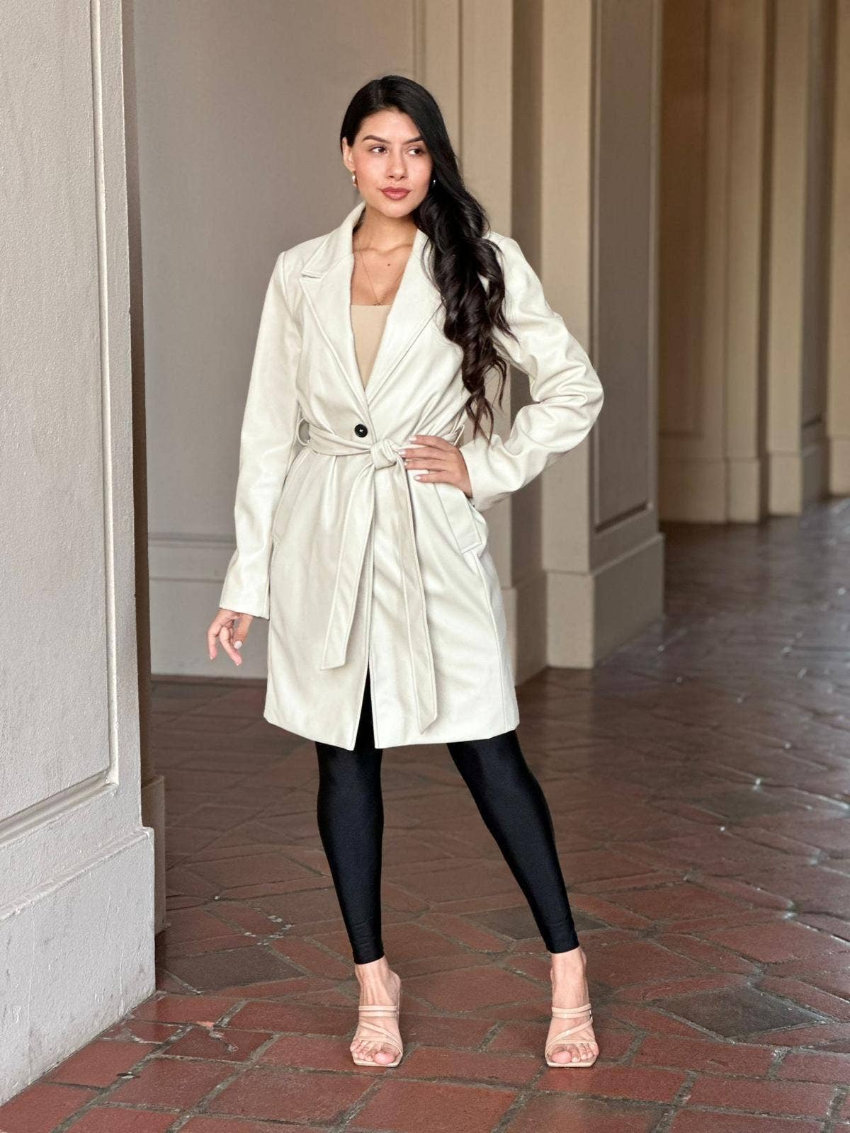 ECRU TRENCH COAT