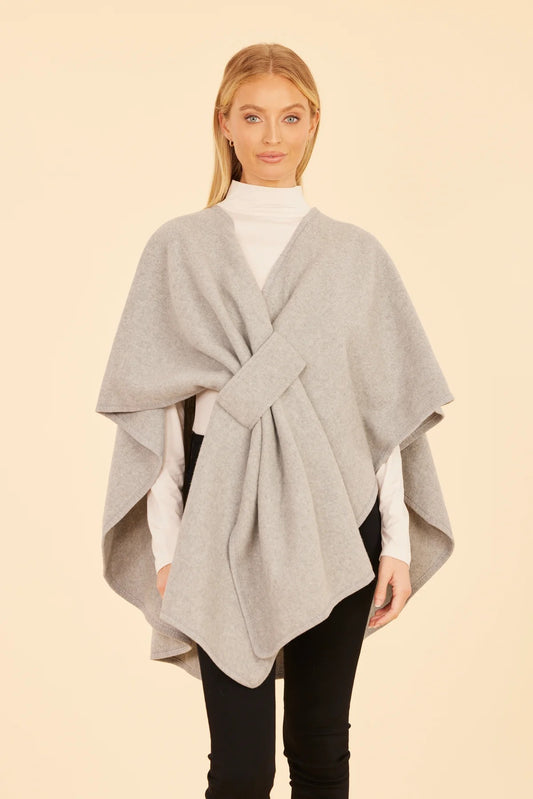 BEIGE KNIT WRAP