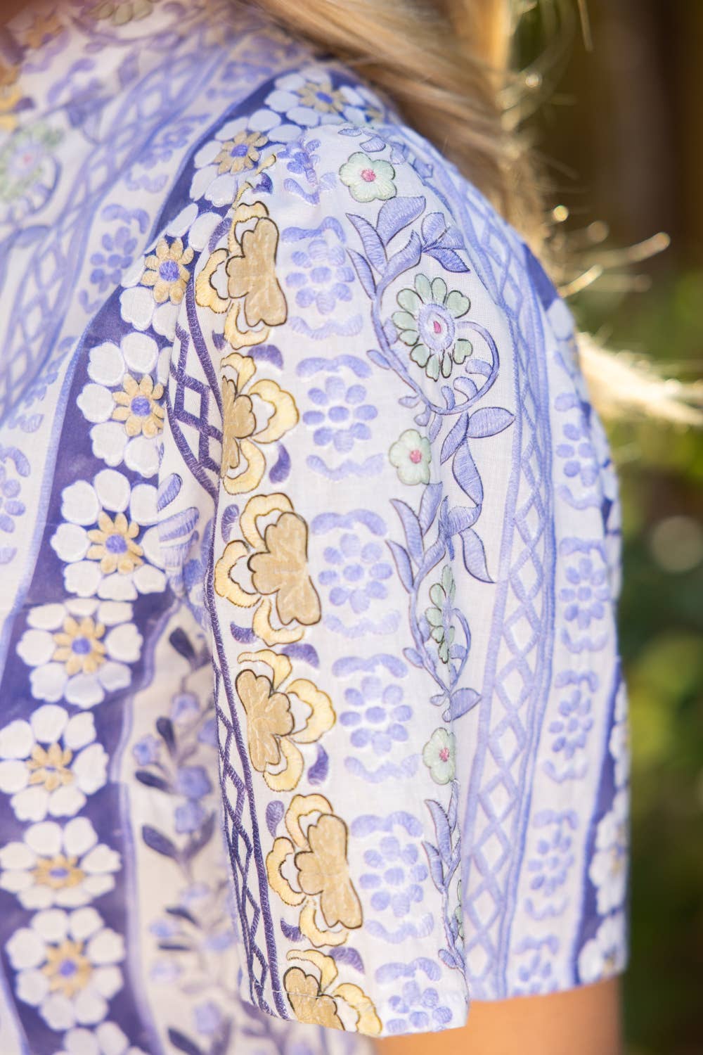 PURPLE FLORAL SS