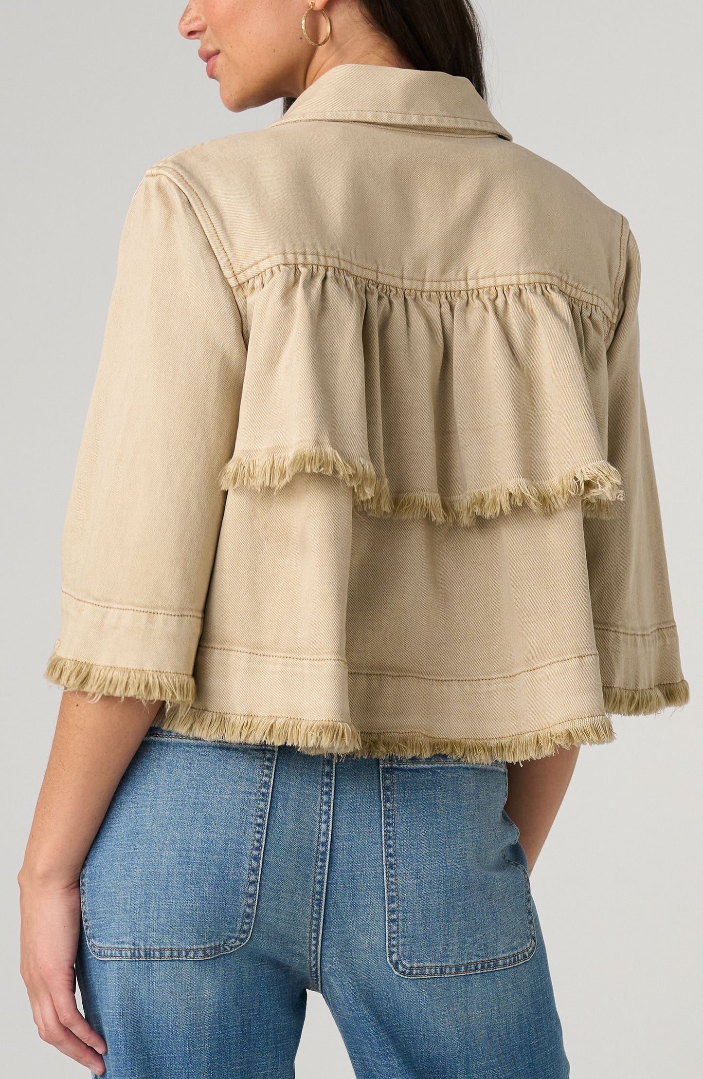 KHAKI FRAY JKT