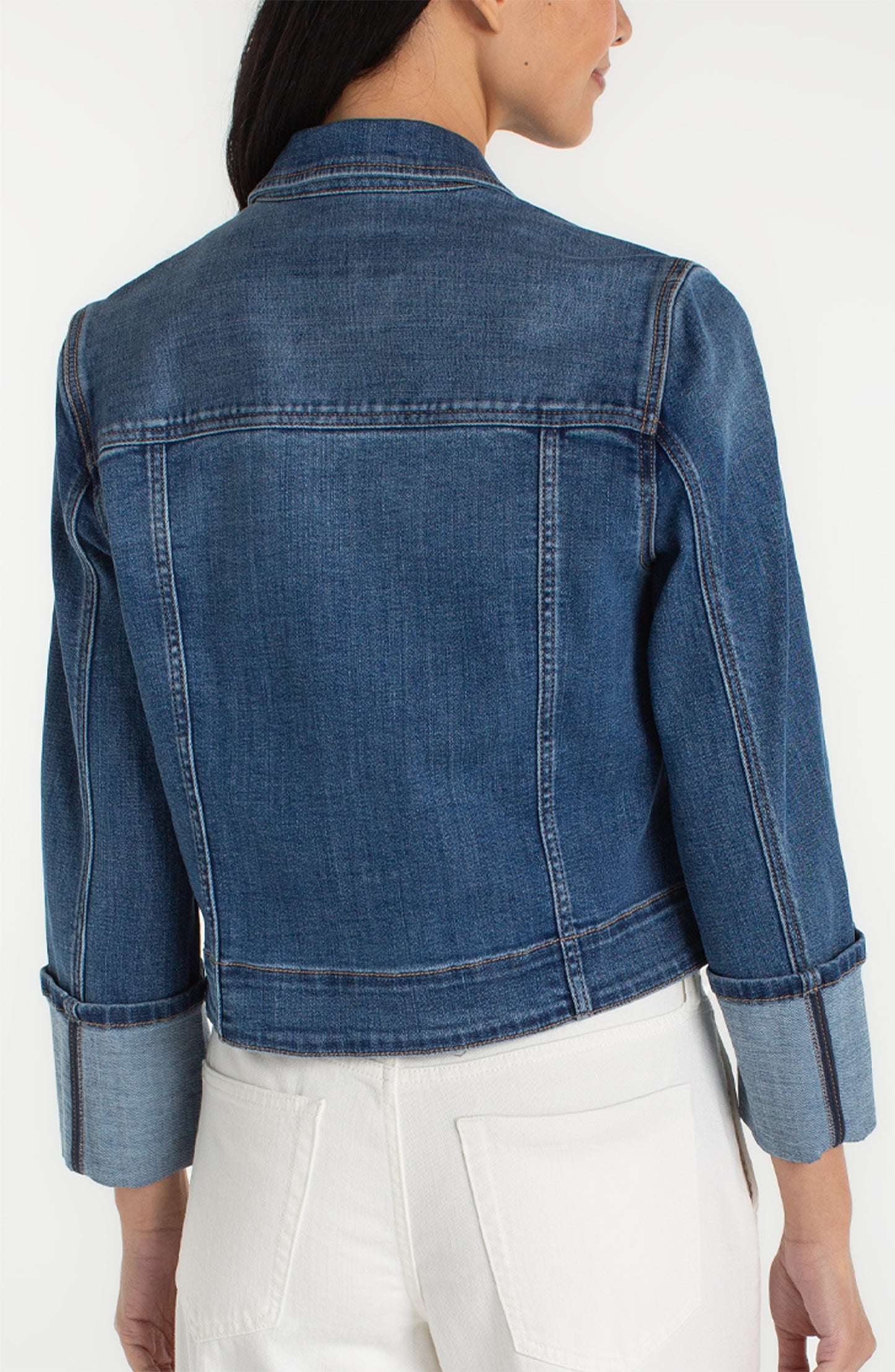 DENIM JK W HI CUFF