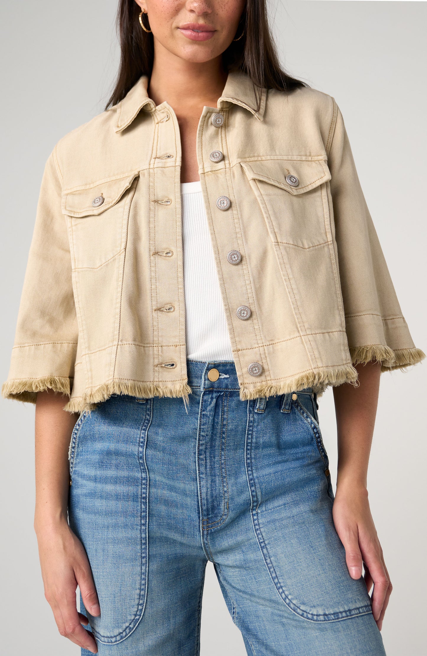 KHAKI FRAY JKT