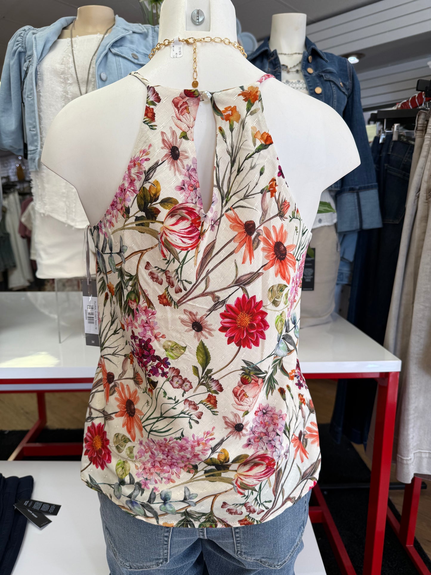 FLORAL FLOWY TANK