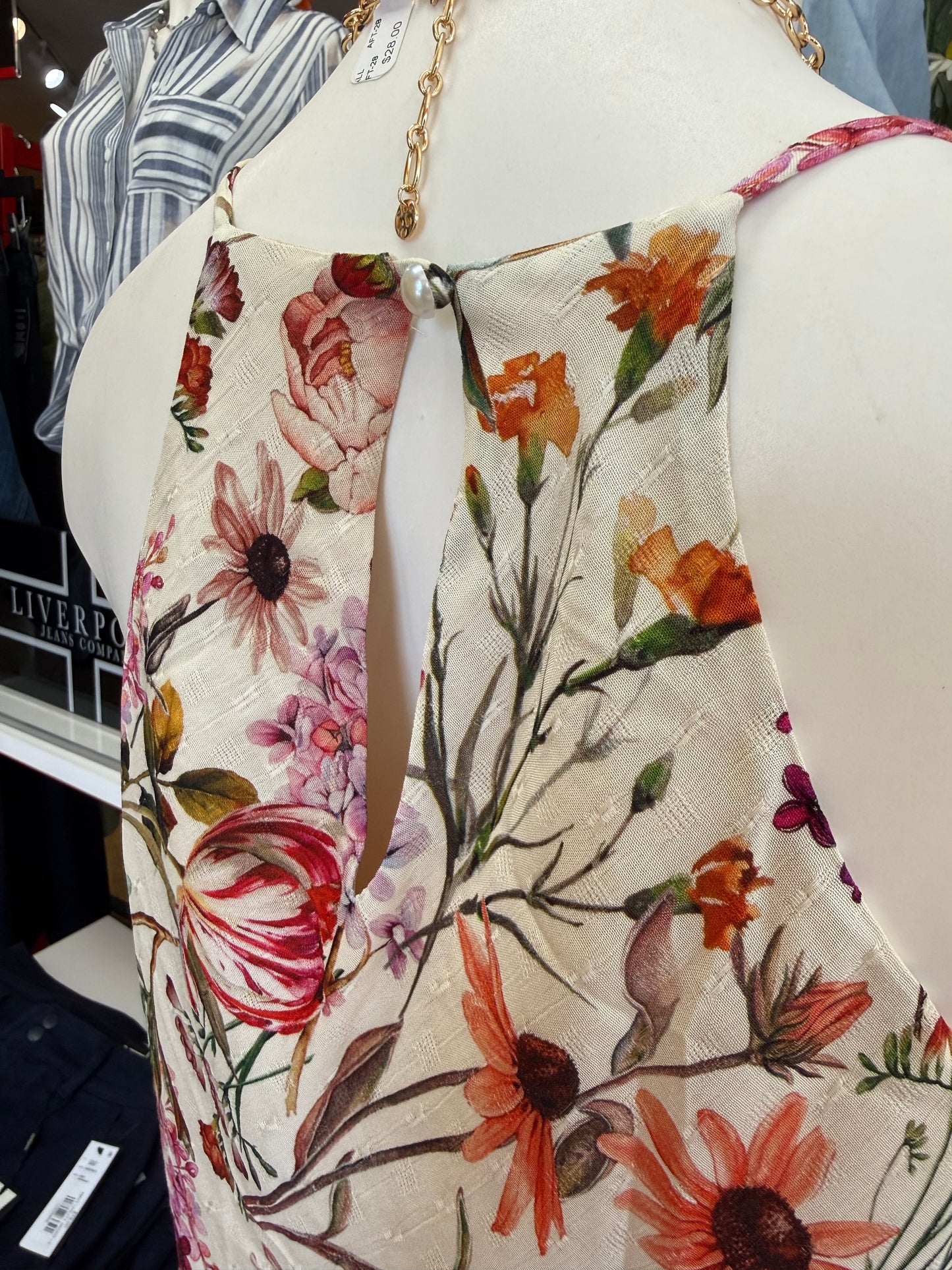 FLORAL FLOWY TANK