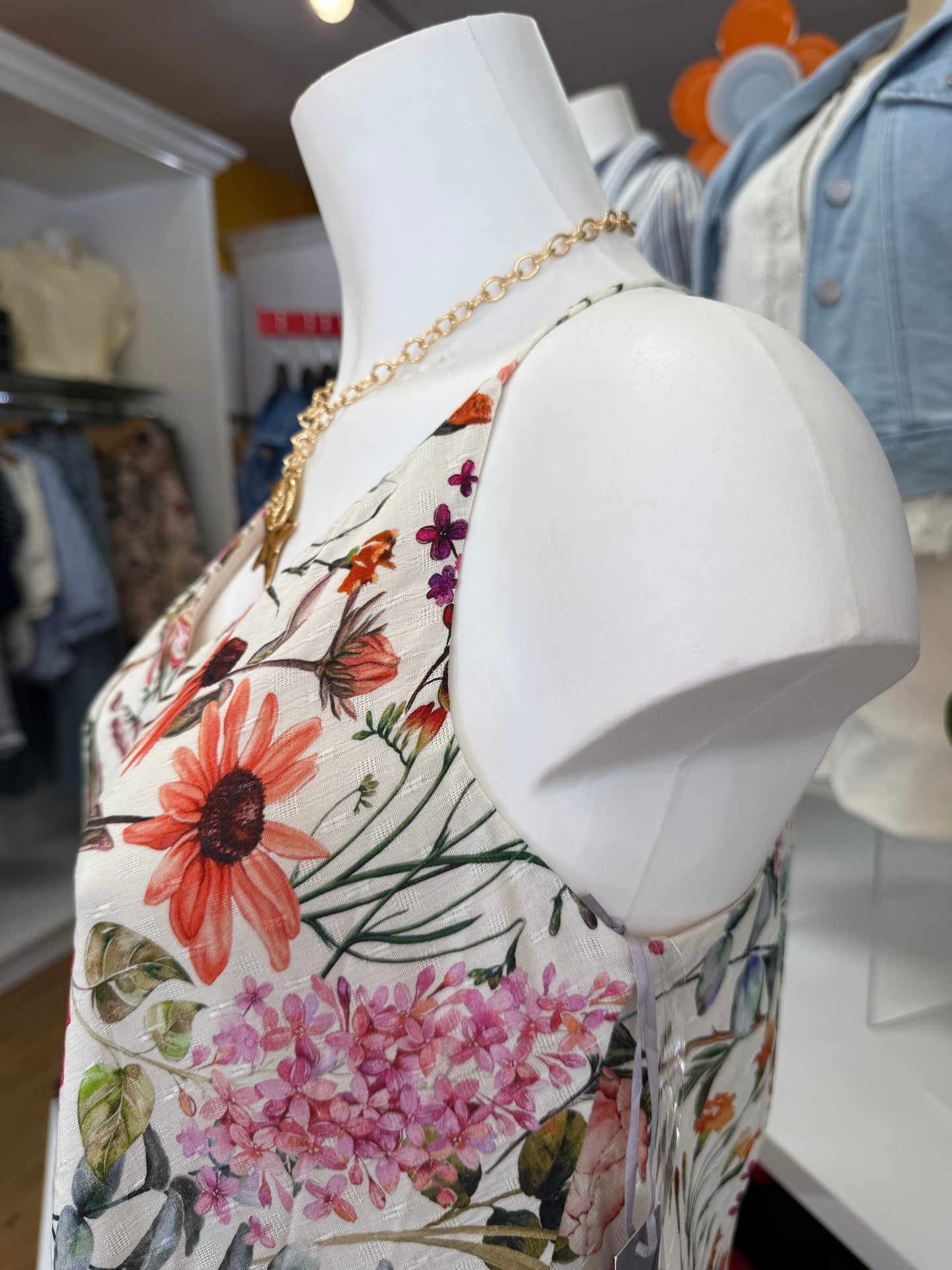 FLORAL FLOWY TANK
