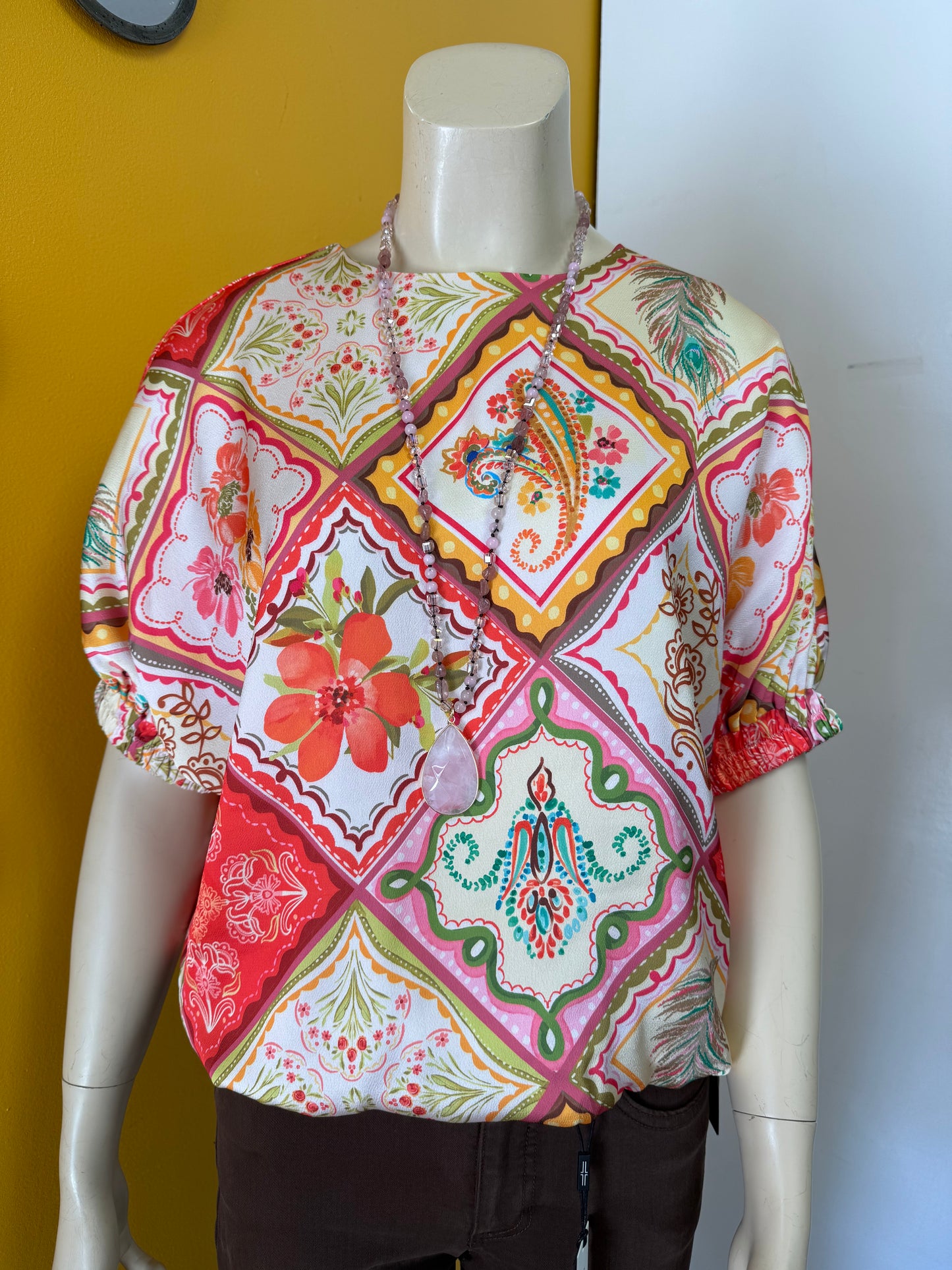 CINCH WST FLRL TOP