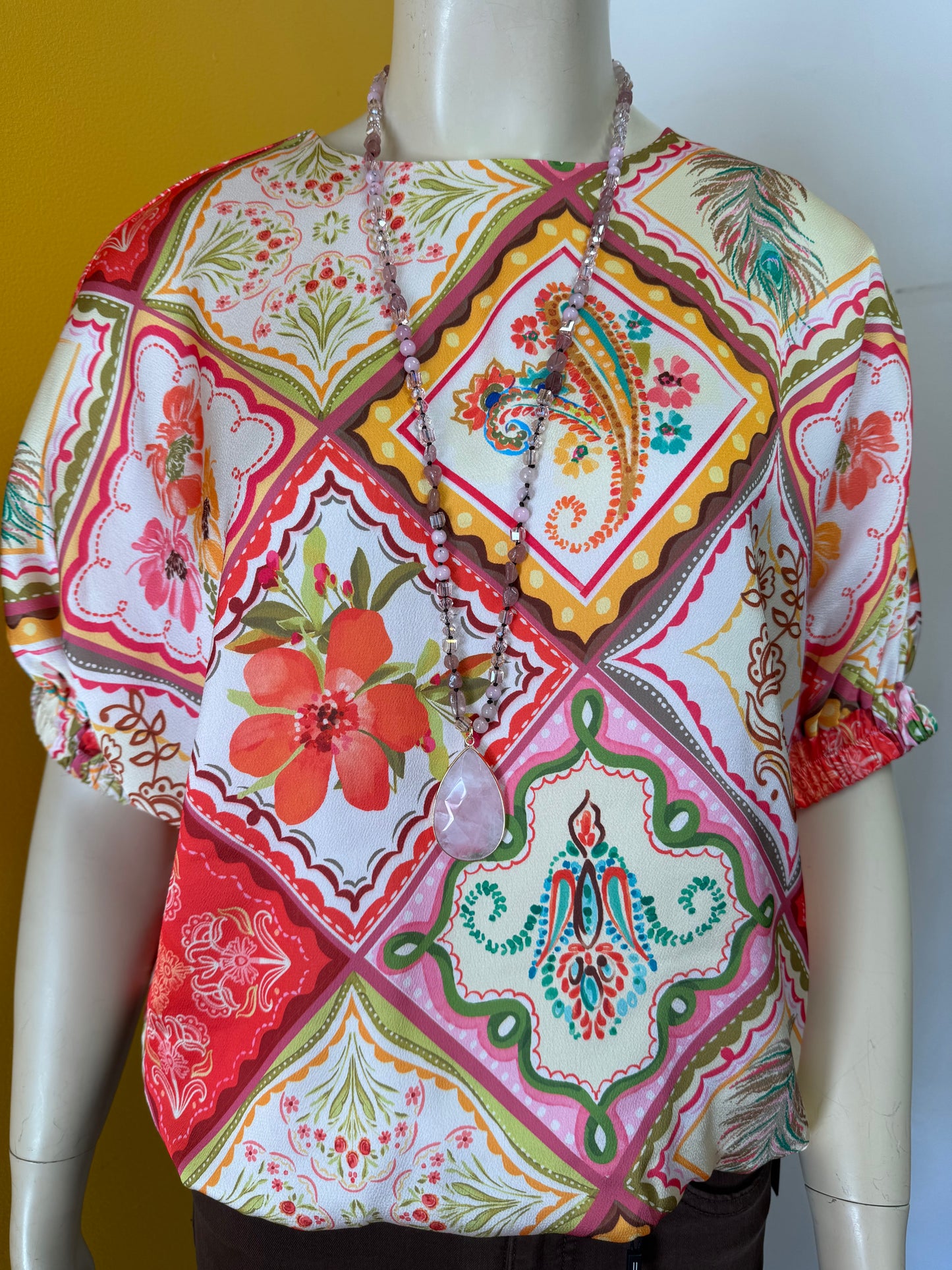 CINCH WST FLRL TOP
