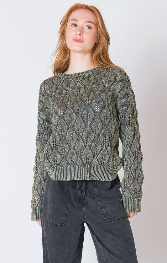 POINTELLE KHAKI SWTR