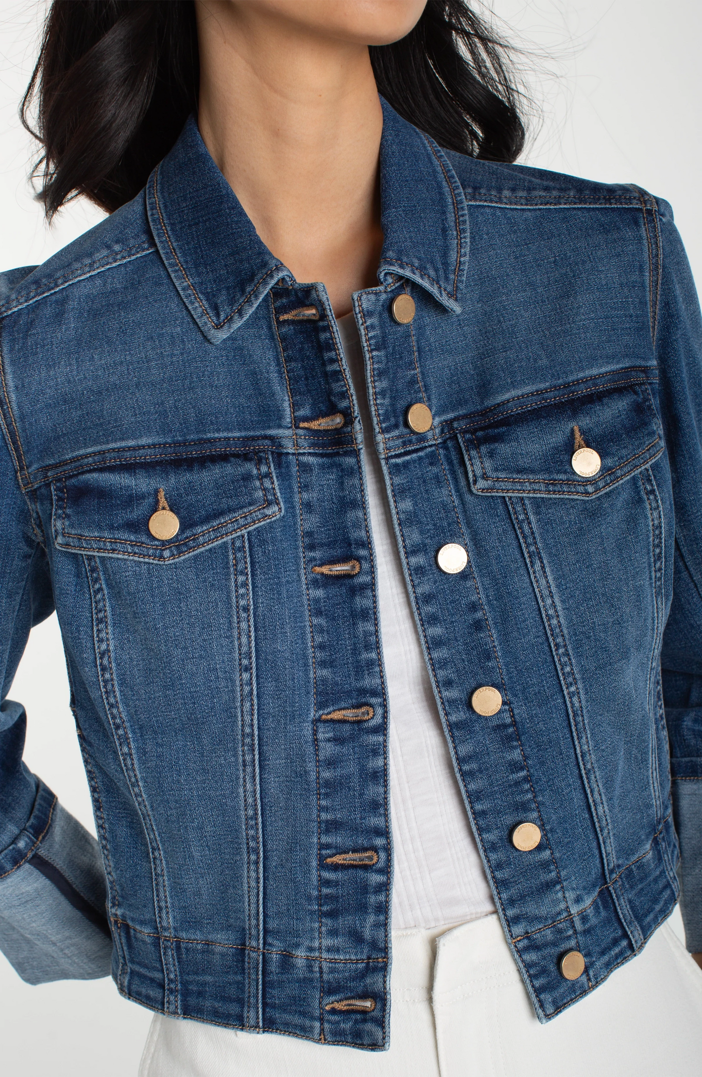DENIM JK W HI CUFF