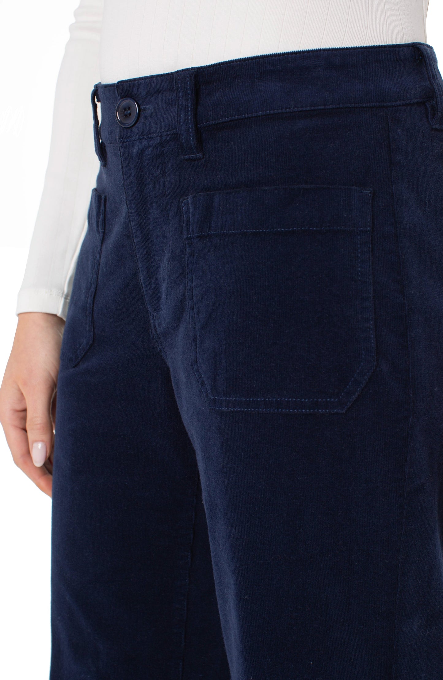 NAVY WIDE LG CORD