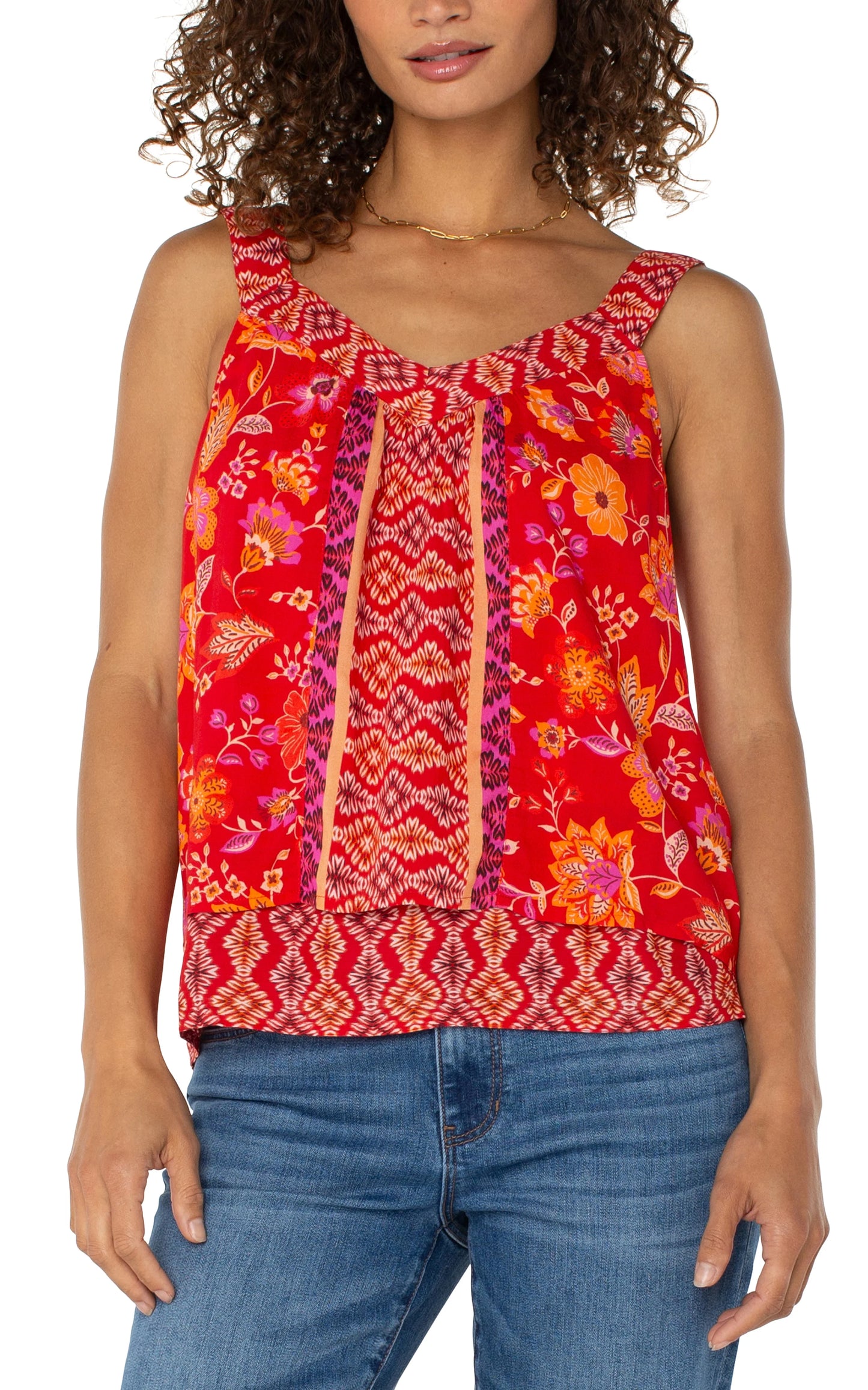 RED FLRL VNK TANK