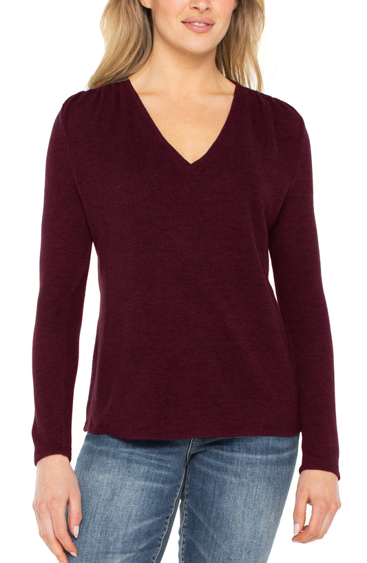 MAROON MELANGE VNK
