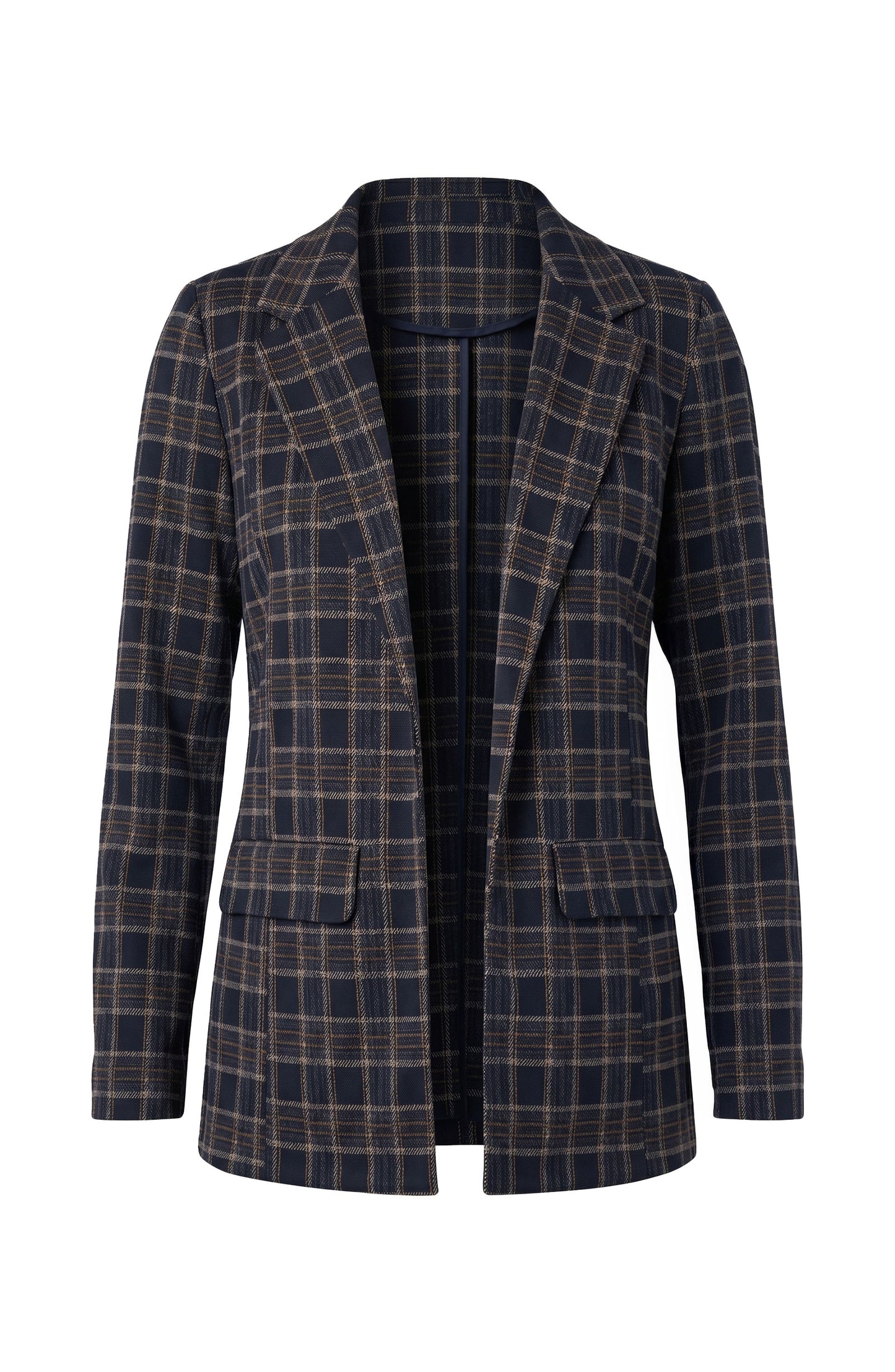 NAVY/TAN BOYFRN JKT
