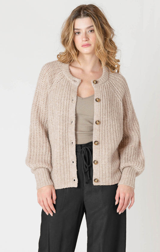 SOFT OAT CARDIGAN