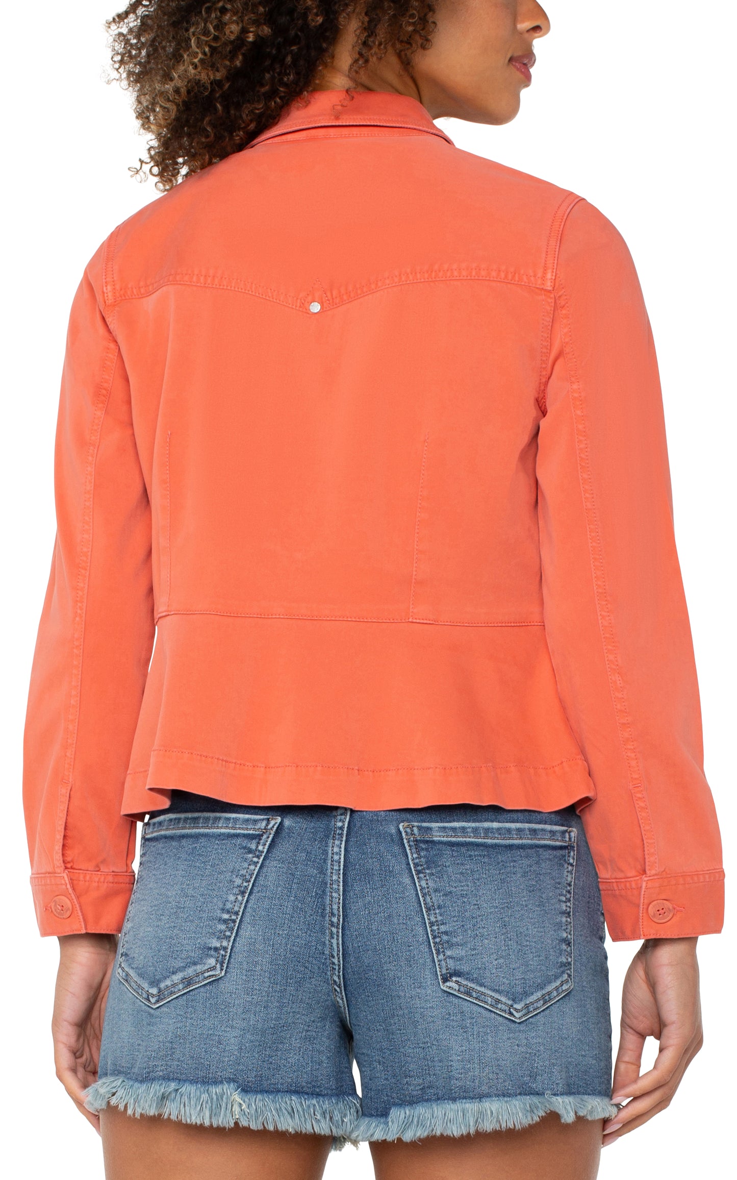PAPAYA PEPLUM JKT