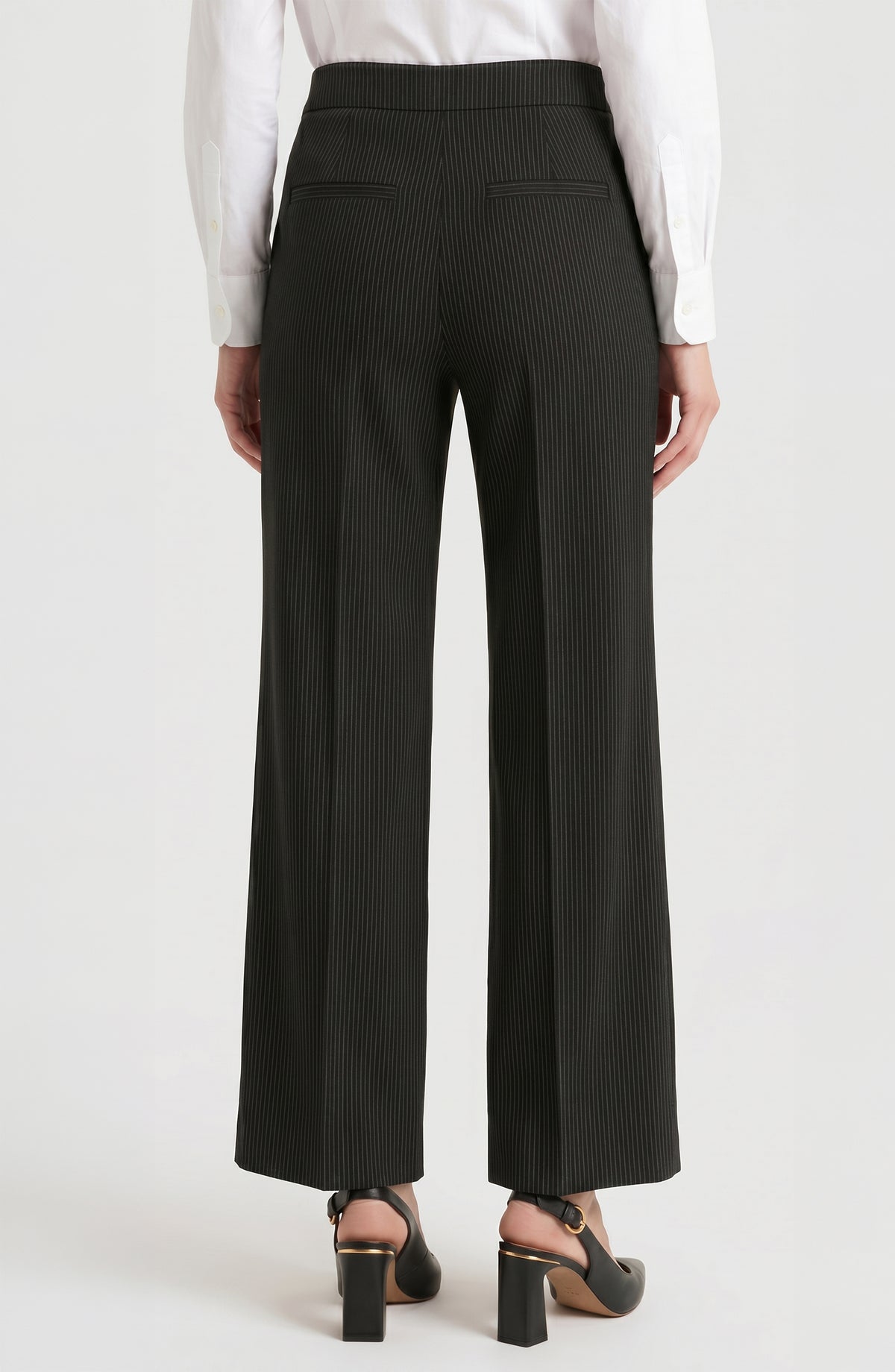 BLK PINSTRP KAYLA