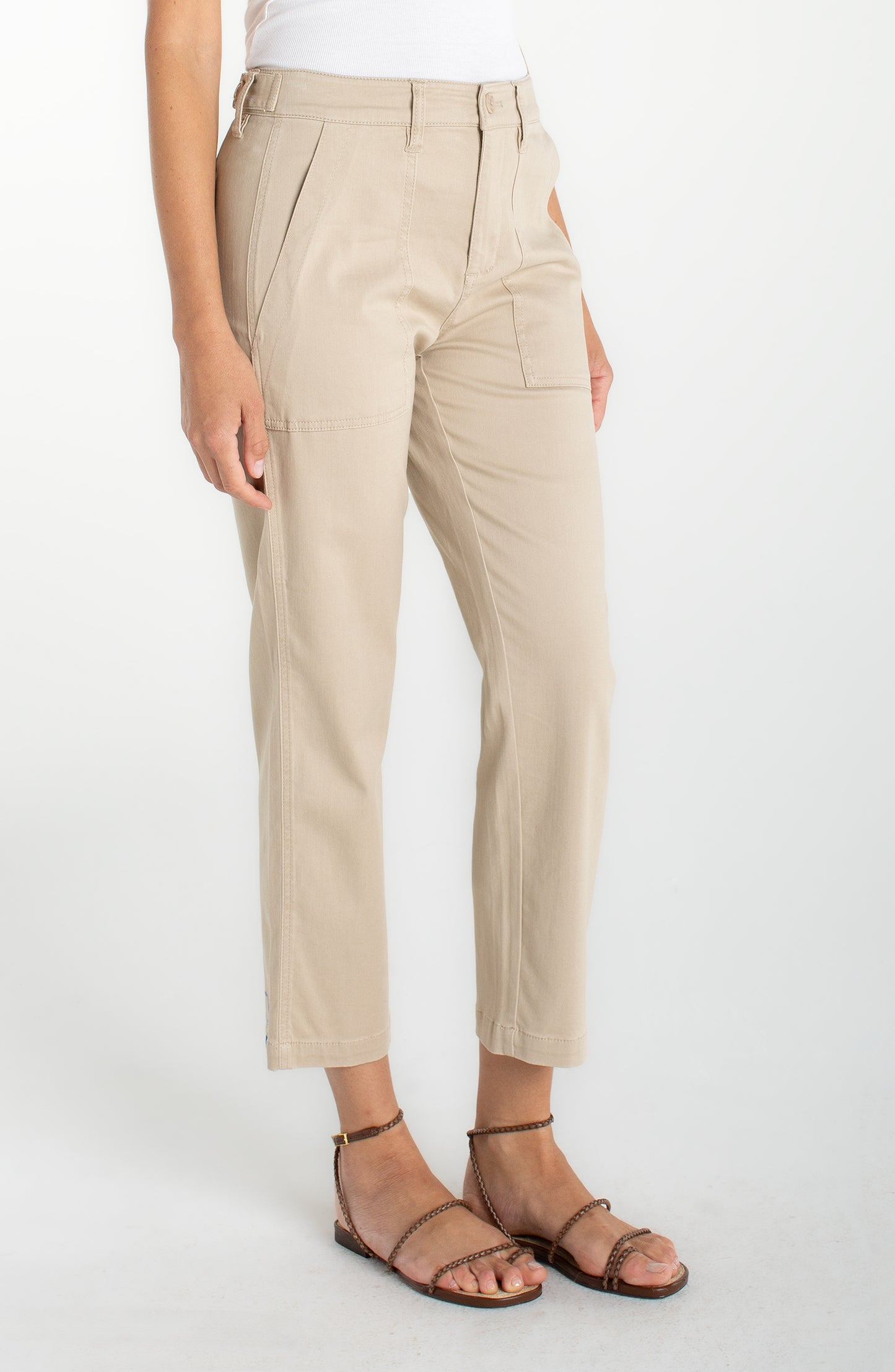 SAND HR CROP STRAIGHT