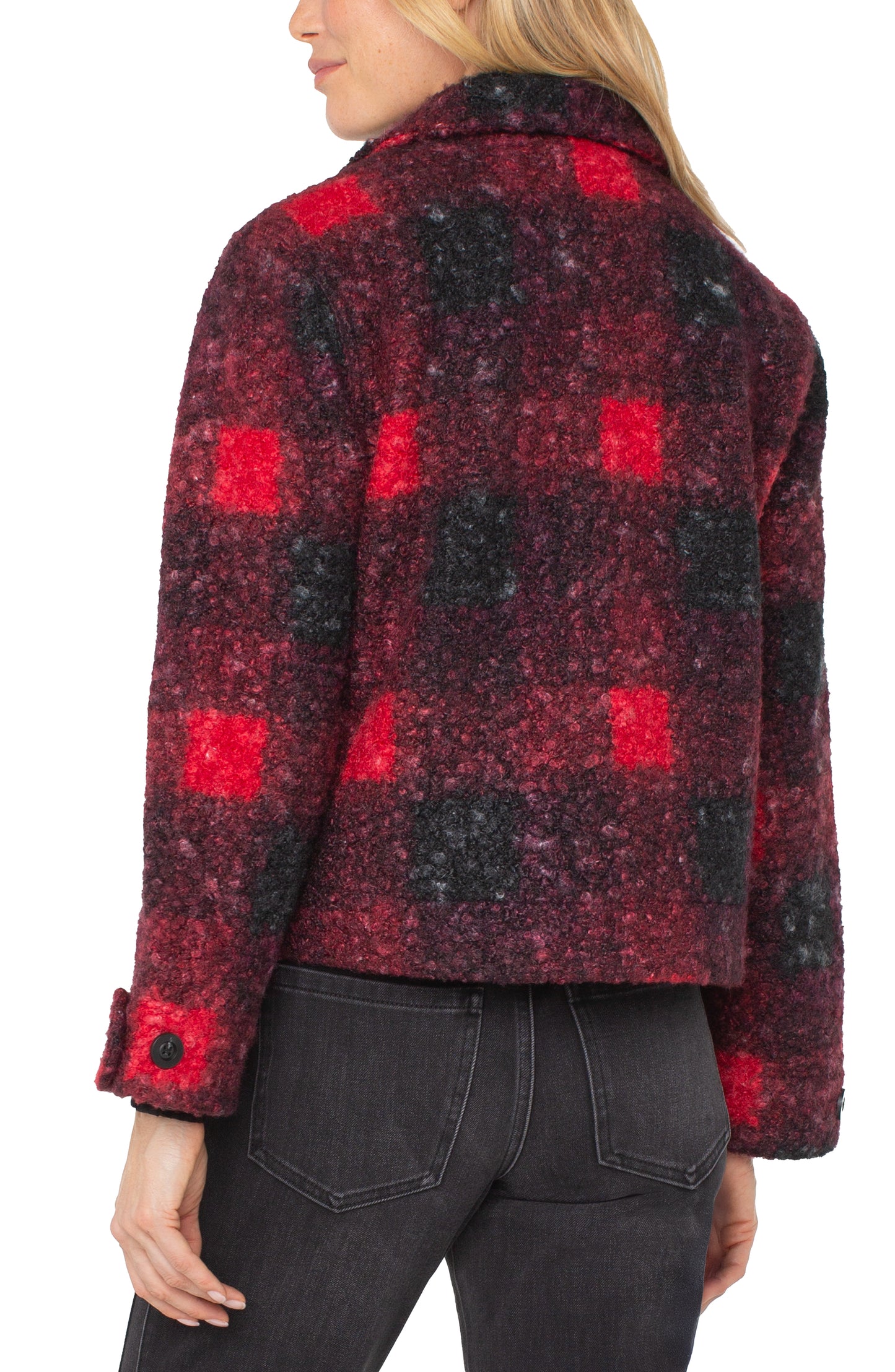 RED PLAID SHACKET