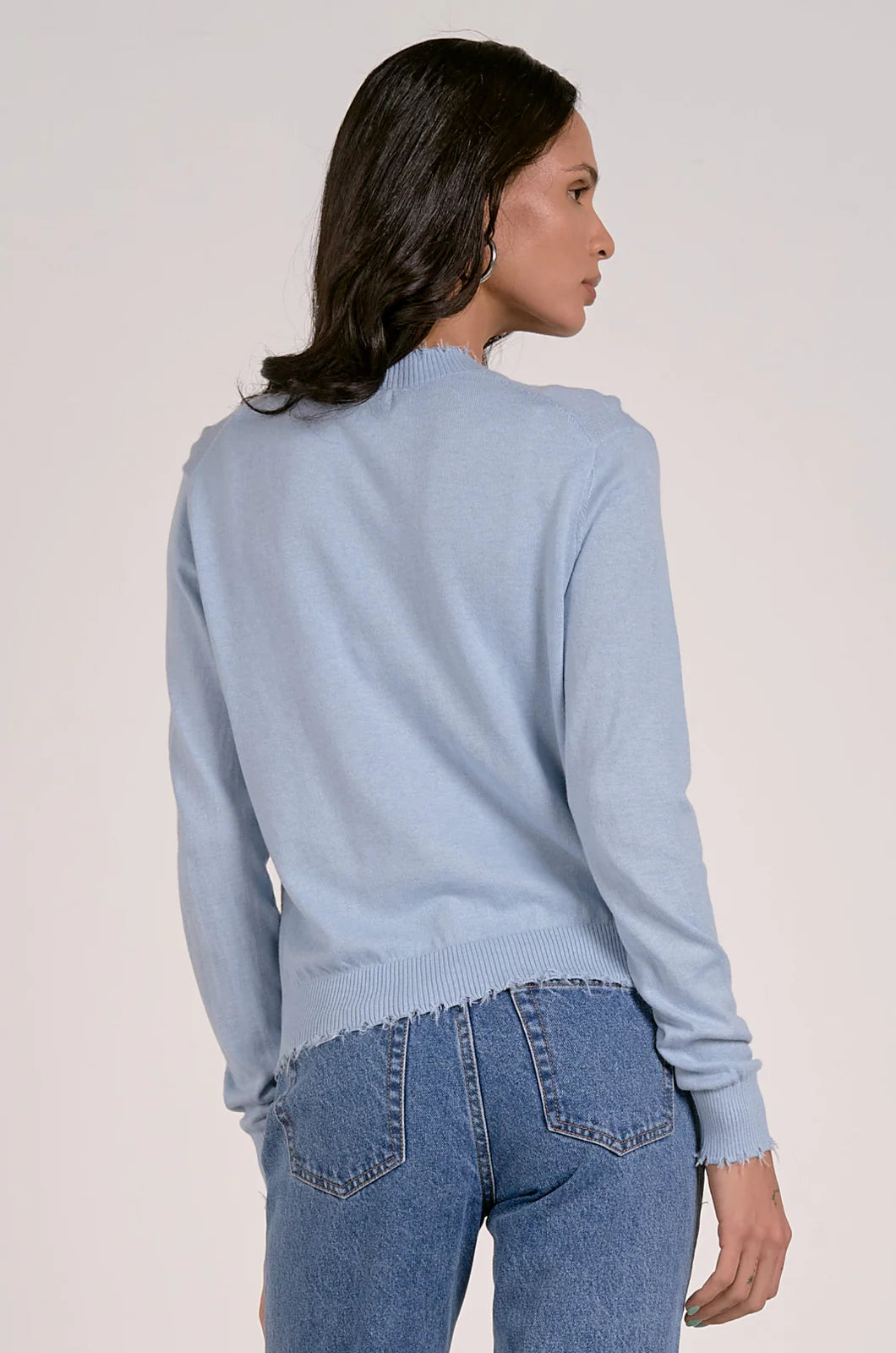 LIGHT BLUE CARDI