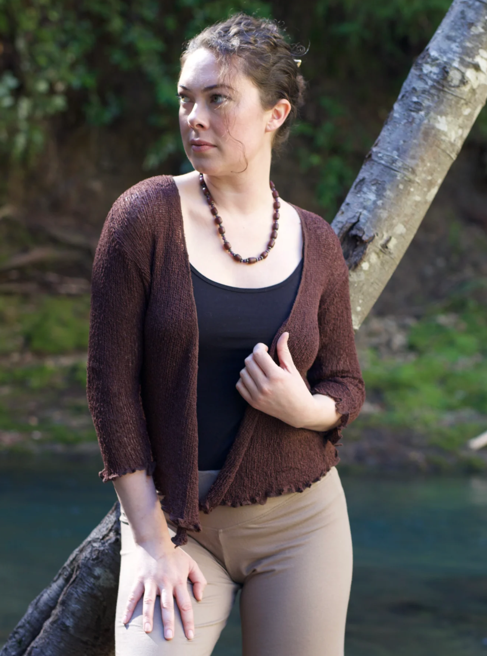 DBL KNIT SHRUG