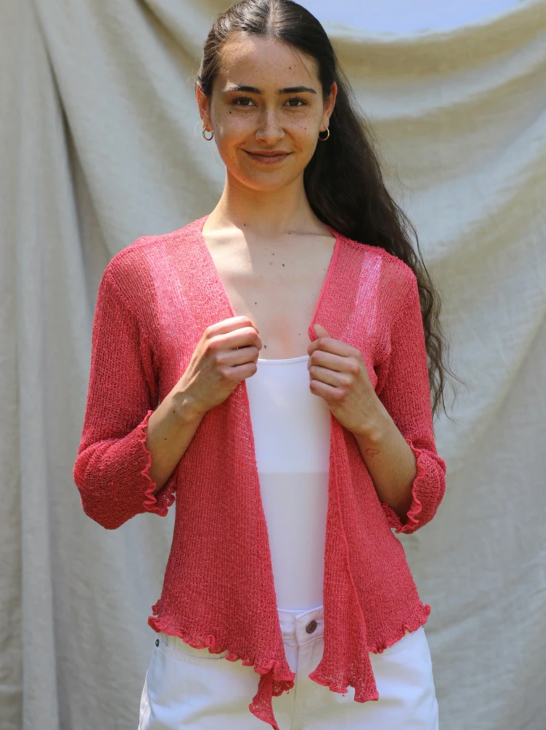 DBL KNIT SHRUG