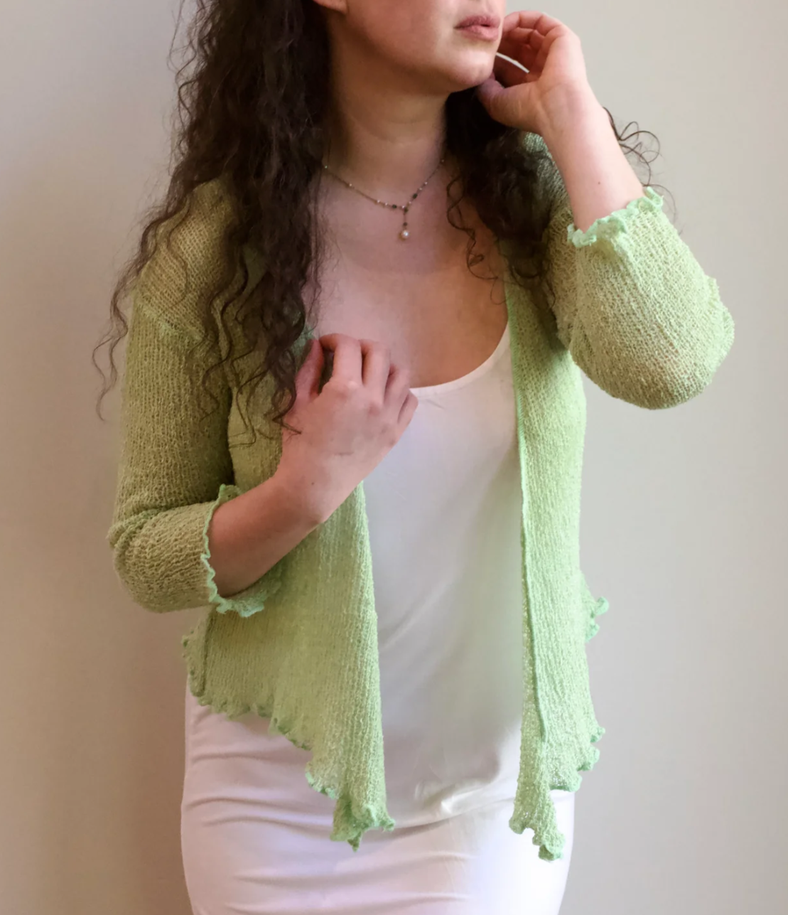 DBL KNIT SHRUG