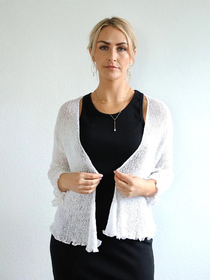 DBL KNIT SHRUG