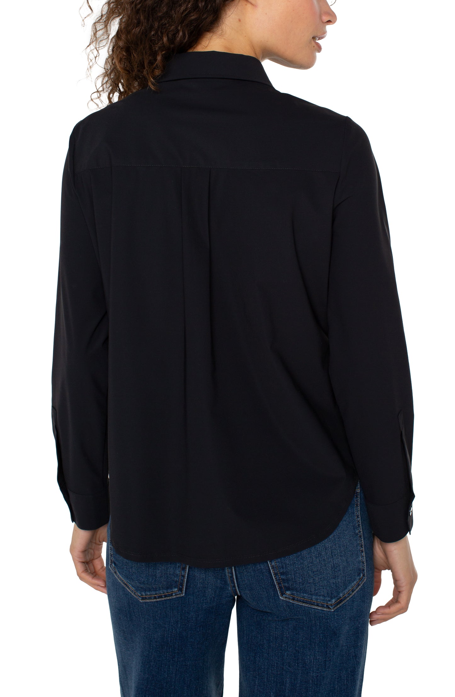 BLK TECH 1/4 ZIP BLS