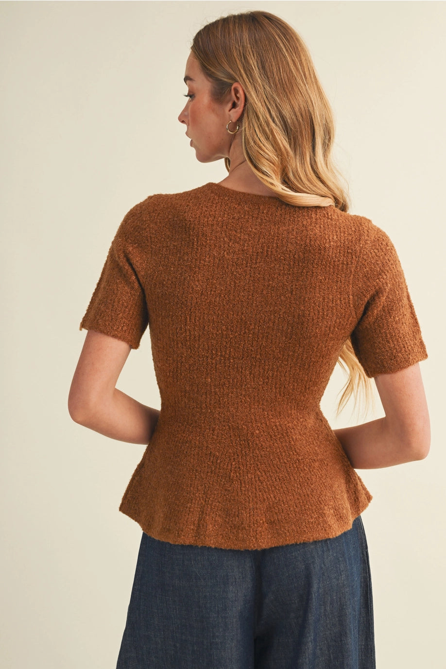 GINGER PEPLM TOP