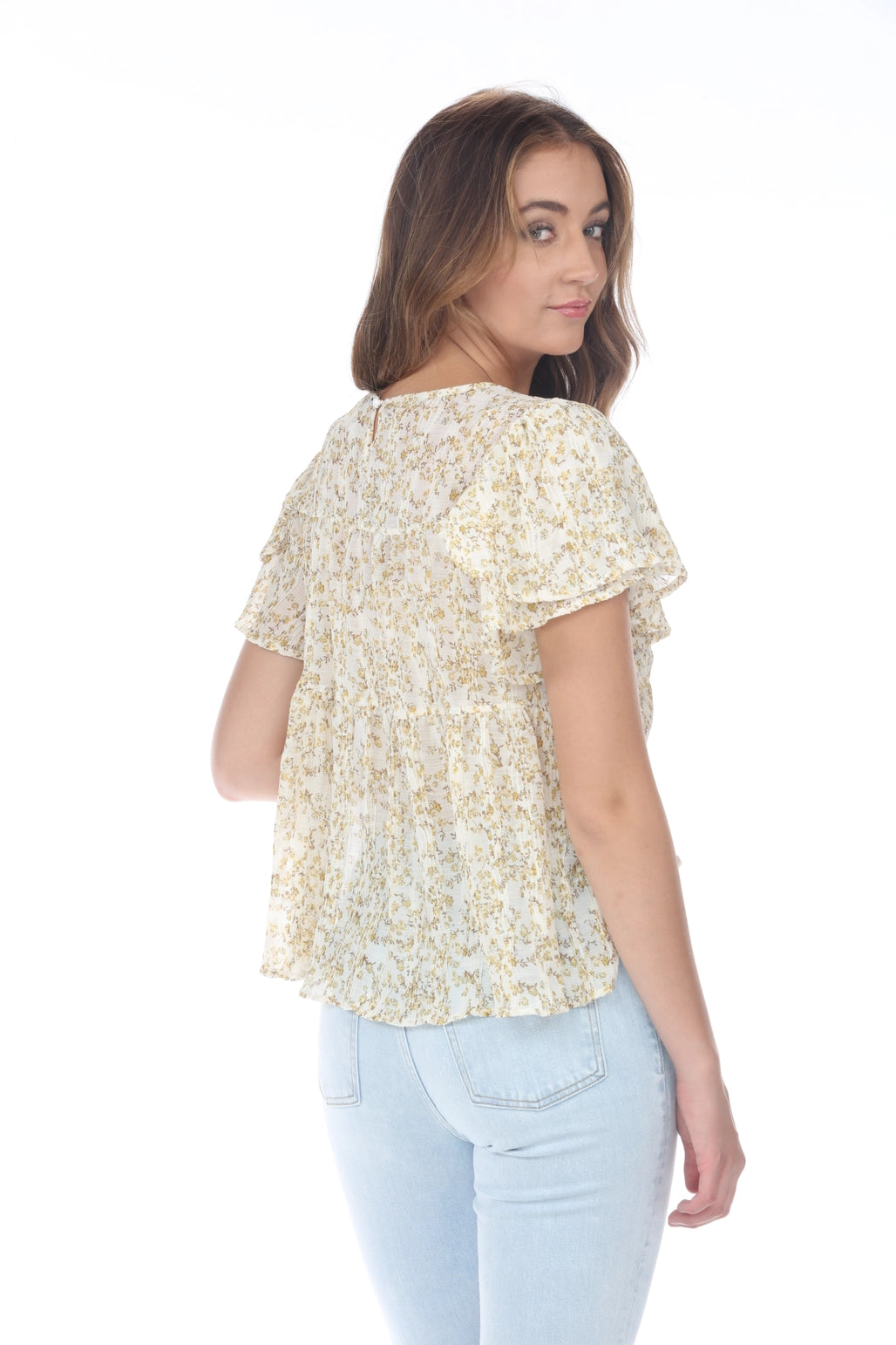 BABYDOLL YELLOW TOP