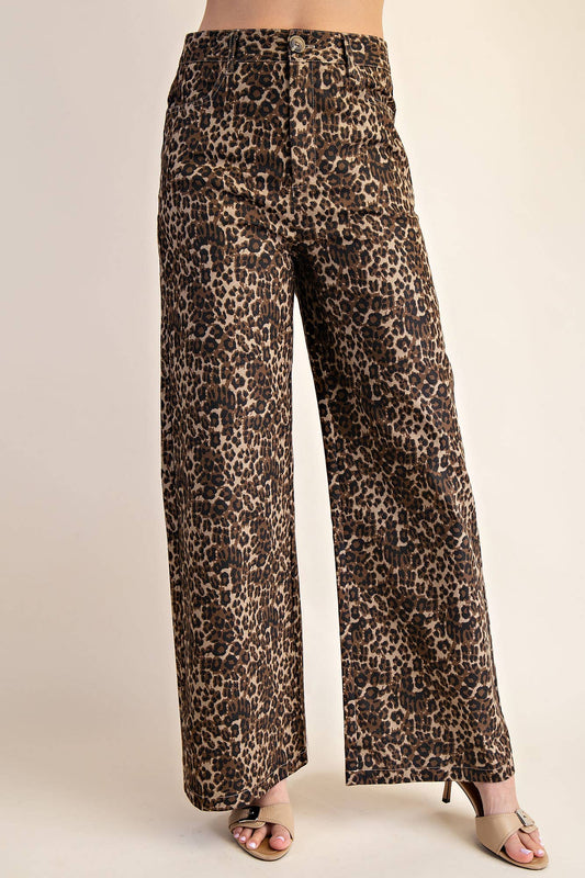 HI WST CHEETAH PNTS